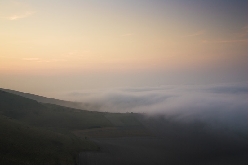 After Dusk, South Downs - Landscape Photography