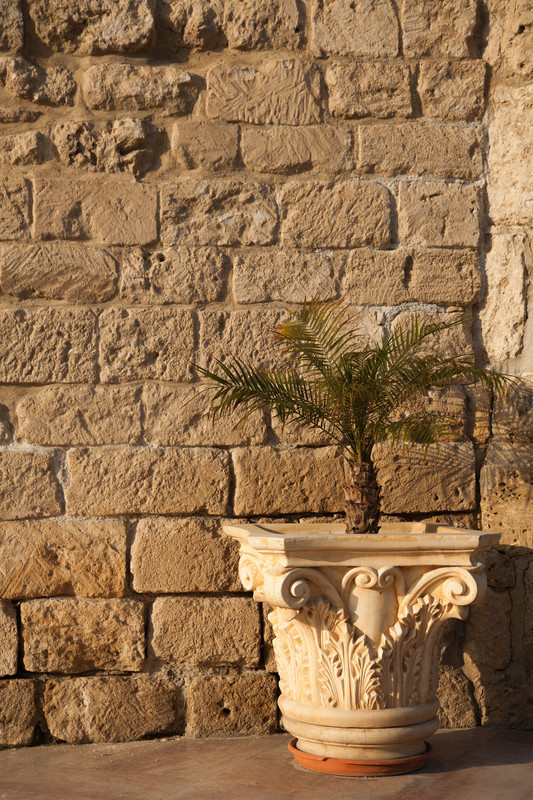 Travel photography of urban Larnica, Cyprus.