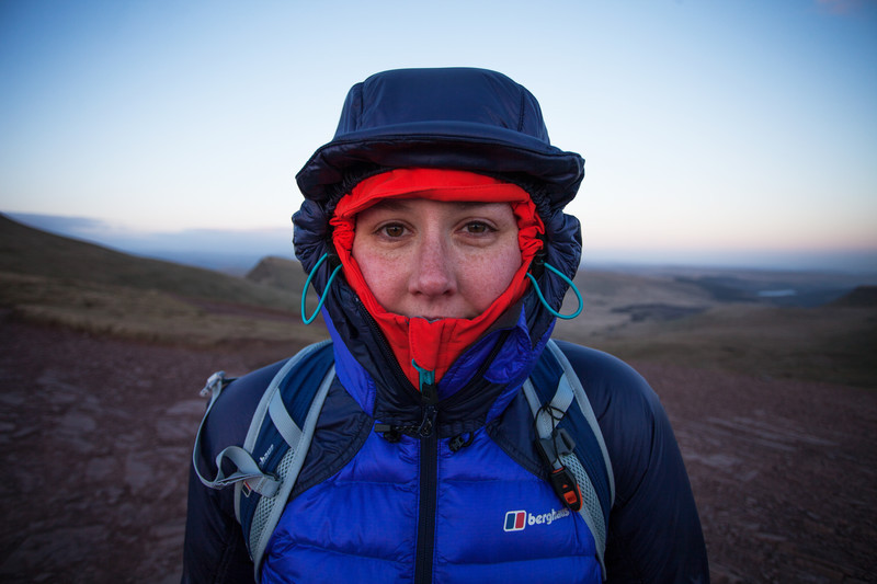 Mountain walkers in the Brecon Beacons, Wales
