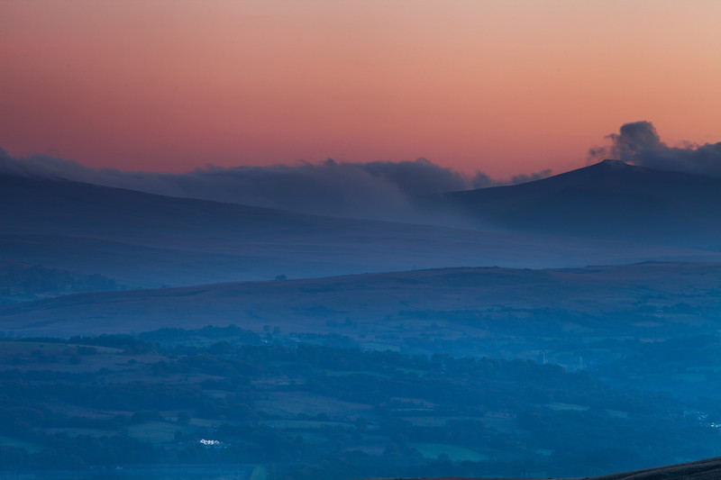 Fine art landscape photography taken from the stunning location of the Brecon Beacons National Park.