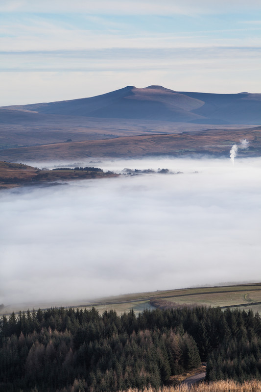 Pen Y Fan from the coalfields.