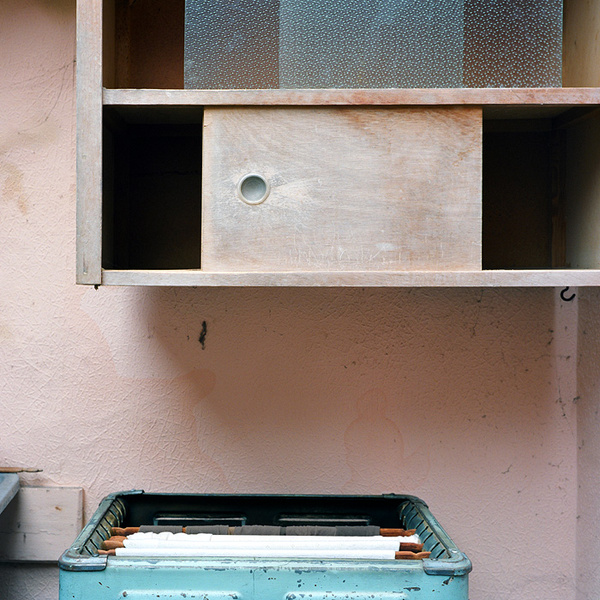 Washing Machine and Cupboard