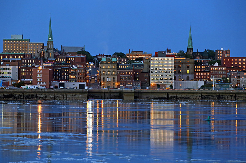 Saint John New Brunswick Canada - Harbour View