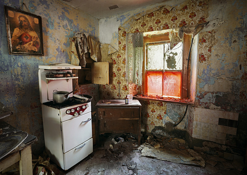 Abandoned Irish Kitchen (ii) - 'Abandoned Ireland'