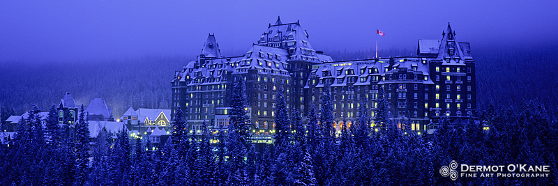 Banff Springs Hotel - Panoramic Horizontal Images