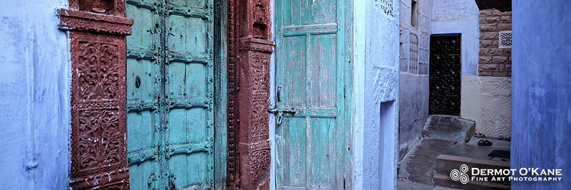 Doors of Jodhpur - Panoramic Horizontal Images