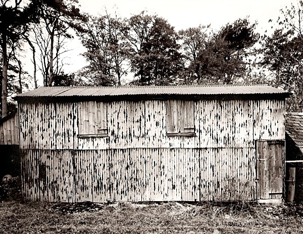 CORRUGATED IRON BARN, Rhayader 2008 - OTHER WELSH RUINS