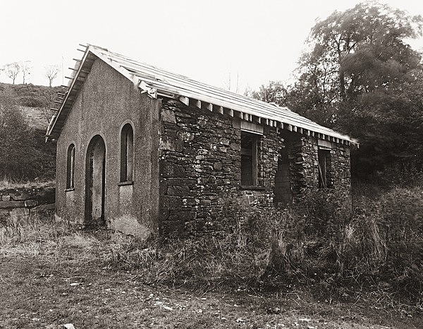 SCHOOL HOUSE / CHAPEL FFLUR, Pontrhydyfendigaid, Ceredigion 2011 - OTHER WELSH RUINS