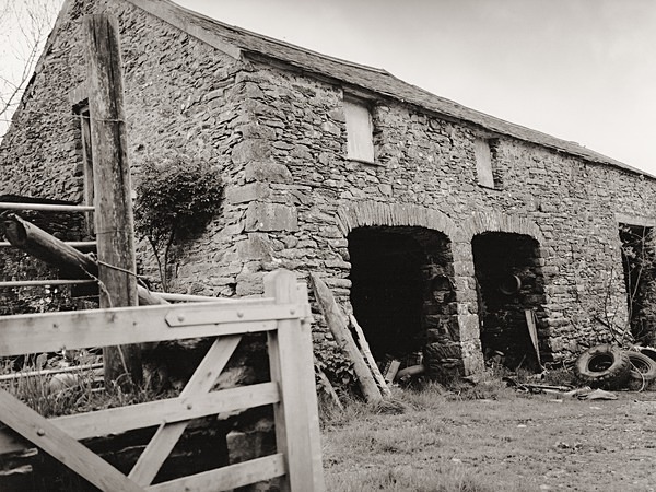 BARNS at WERNFELIN, Pontrhydyfendigaid, Ceredigion 2014 - OTHER WELSH RUINS