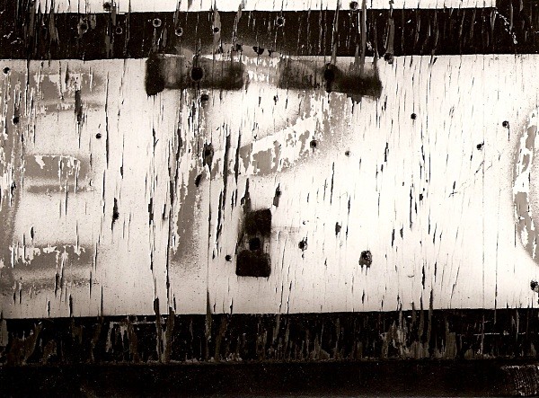 WOODEN BOARD, Aberystwyth, Ceredigion 2003 - ABSTRACTIONS
