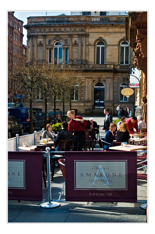 Glasgow Restaurant - Commissions and Commercial Photography
