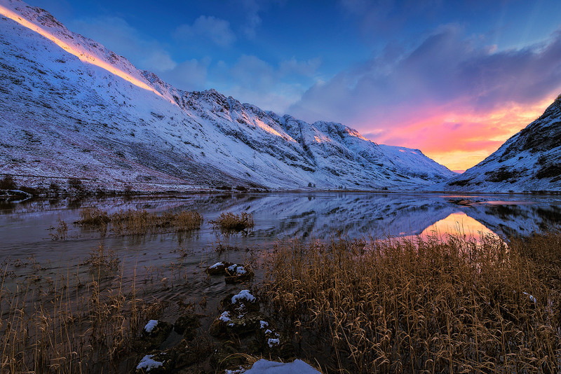 Loch Achtriochtan Sunrise - The Light Captured