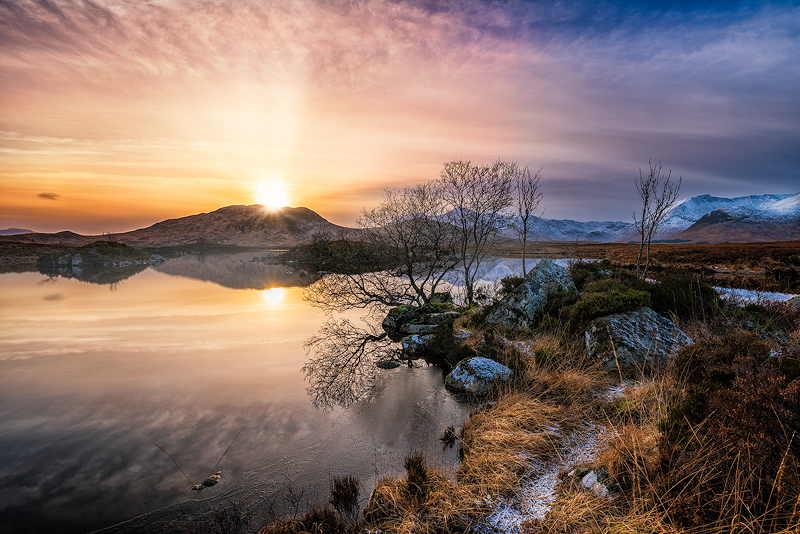 Blackmount Sunset - The Light Captured