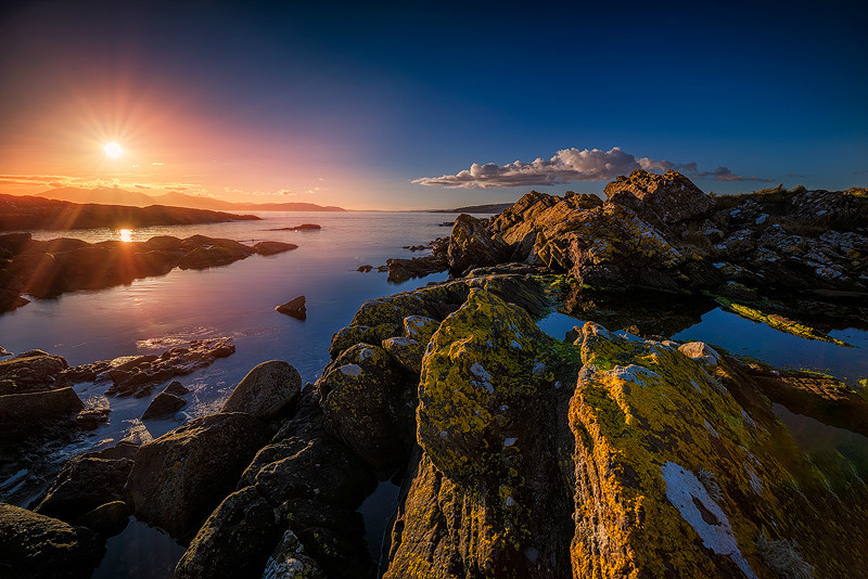 Portencross Sunset - Ayrshire Gallery