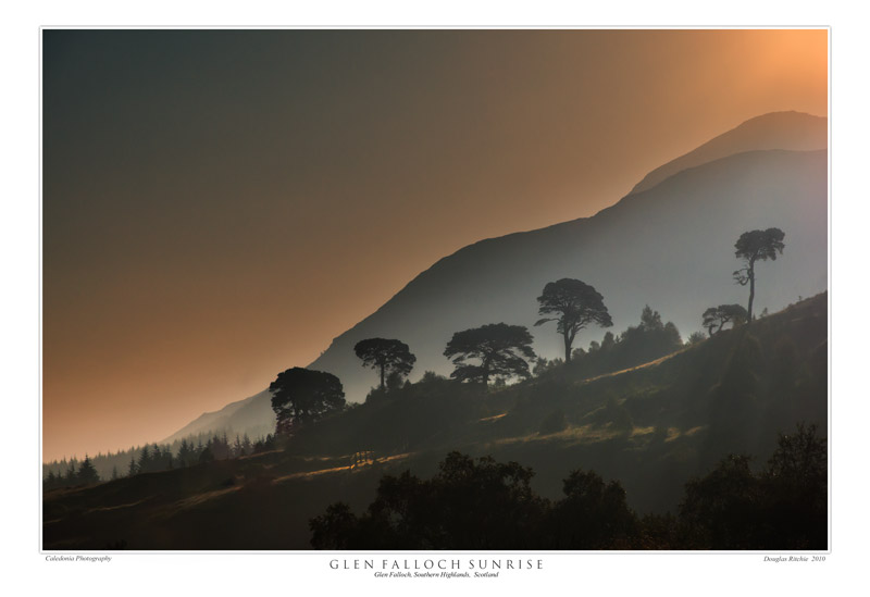 Glen Falloch Sunrise - The Light Captured