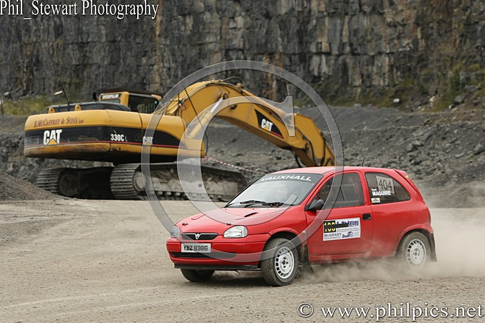 CC 9 - CAMPBELL CONTRACTS RALLY TIME TRIAL - CARN QUARRY - (2015)