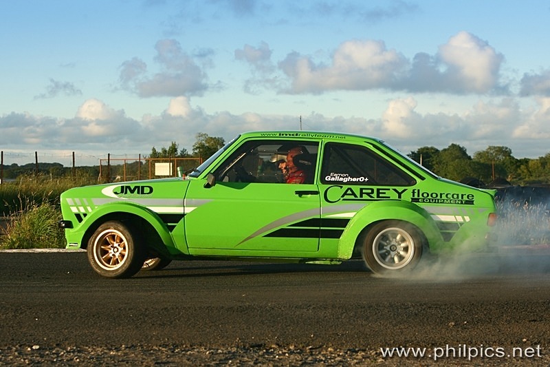 AGHADOWEY TEST 7 - JMD RALLYTEAM TEST NEW CAR AT AGHADOWEY