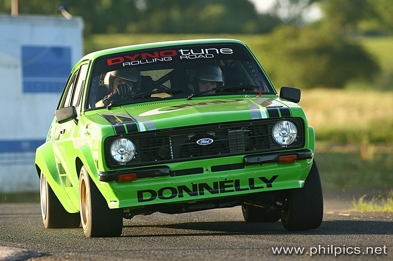 AGHADOWEY TEST 3 - JMD RALLYTEAM TEST NEW CAR AT AGHADOWEY