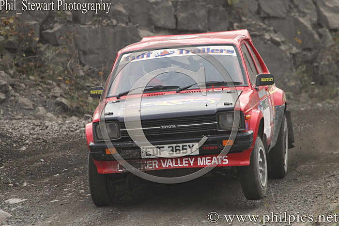 CC 34 - CAMPBELL CONTRACTS RALLY TIME TRIAL - CARN QUARRY - (2015)