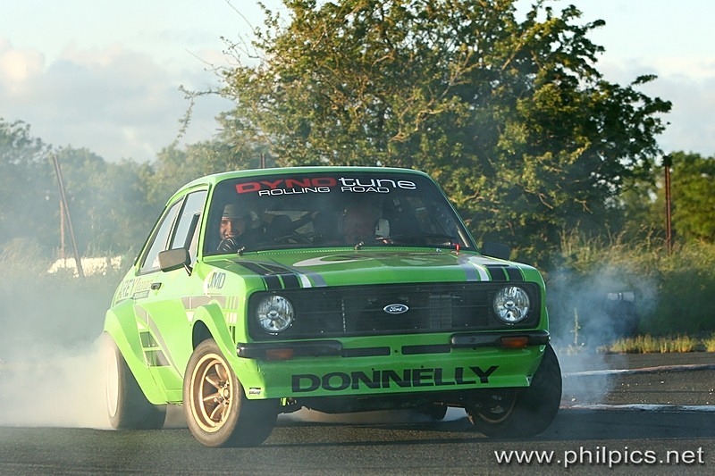 AGHADOWEY TEST 8 - JMD RALLYTEAM TEST NEW CAR AT AGHADOWEY