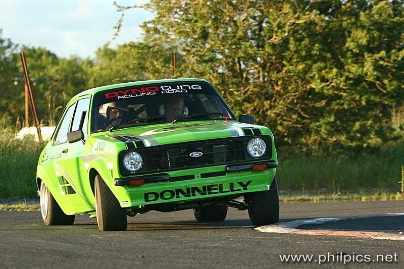 AGHADOWEY TEST 6 - JMD RALLYTEAM TEST NEW CAR AT AGHADOWEY