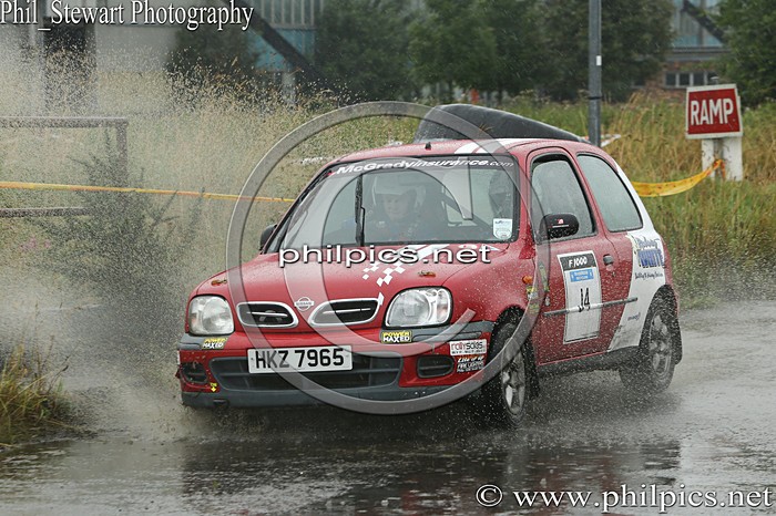 D-L 135 - RIVER RIDGE RECYCLING DOGLEAP TARMAC STAGES - SHACKELTON  (2014)