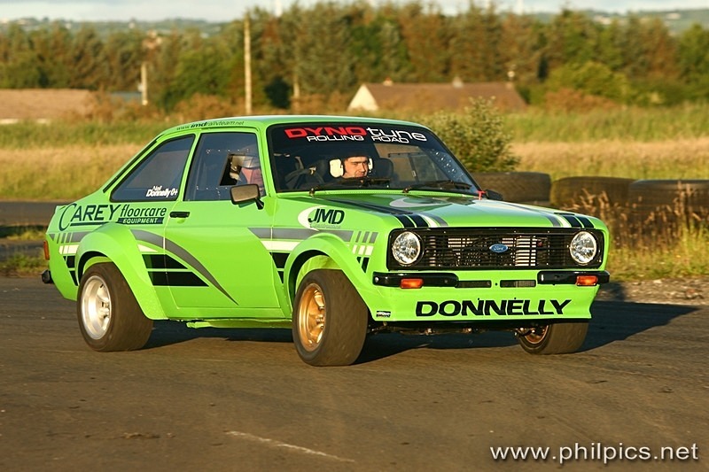 AGHADOWEY TEST 9 - JMD RALLYTEAM TEST NEW CAR AT AGHADOWEY