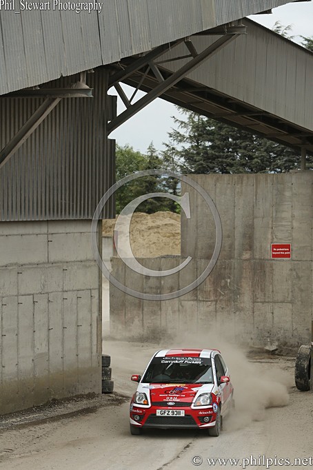 CC 67 - CAMPBELL CONTRACTS RALLY TIME TRIAL - CARN QUARRY - (2015)