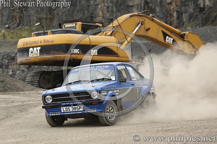 CC 17 - CAMPBELL CONTRACTS RALLY TIME TRIAL - CARN QUARRY - (2015)
