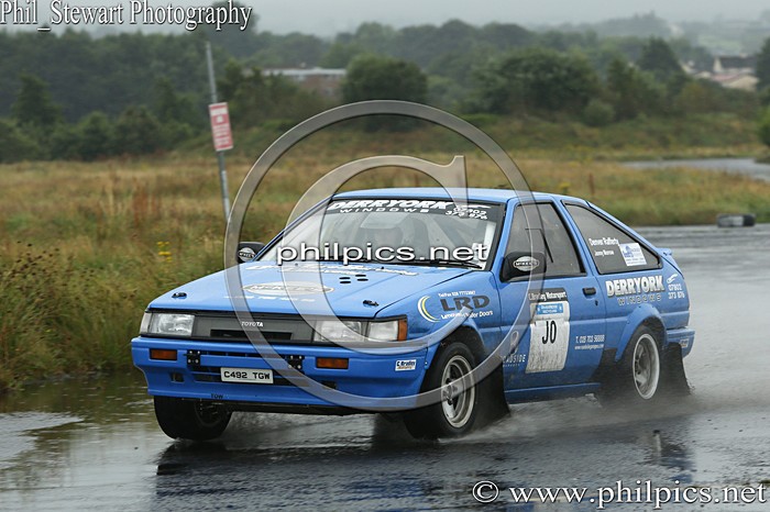 D-L 128 - RIVER RIDGE RECYCLING DOGLEAP TARMAC STAGES - SHACKELTON  (2014)