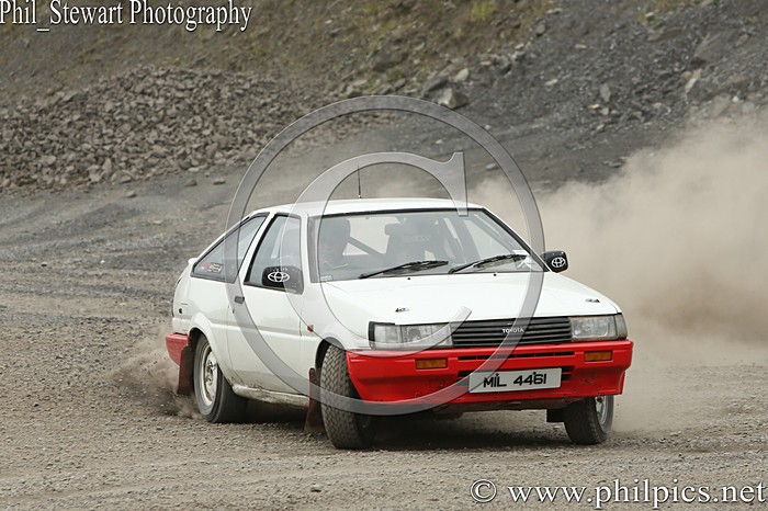 CC 12 - CAMPBELL CONTRACTS RALLY TIME TRIAL - CARN QUARRY - (2015)
