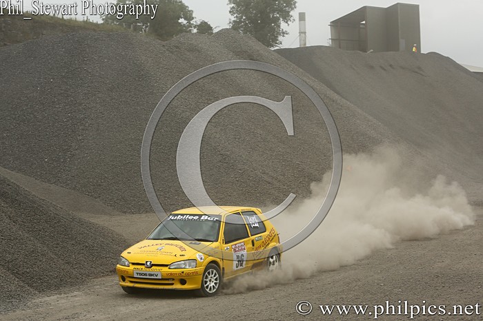 CC 23 - CAMPBELL CONTRACTS RALLY TIME TRIAL - CARN QUARRY - (2015)