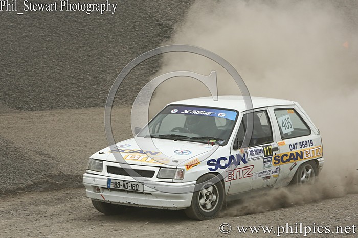 CC 16 - CAMPBELL CONTRACTS RALLY TIME TRIAL - CARN QUARRY - (2015)