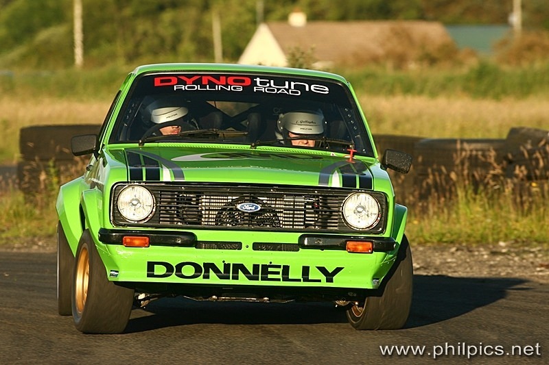 AGHADOWEY TEST 4 - JMD RALLYTEAM TEST NEW CAR AT AGHADOWEY