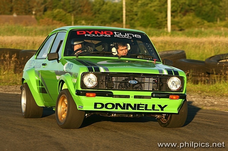 AGHADOWEY TEST 10 - JMD RALLYTEAM TEST NEW CAR AT AGHADOWEY