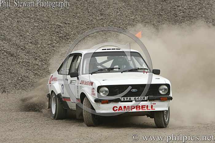 CC 18 - CAMPBELL CONTRACTS RALLY TIME TRIAL - CARN QUARRY - (2015)