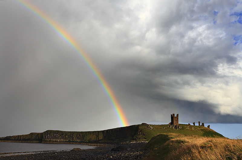 Rainbow Dunstanburgh - Northumberland