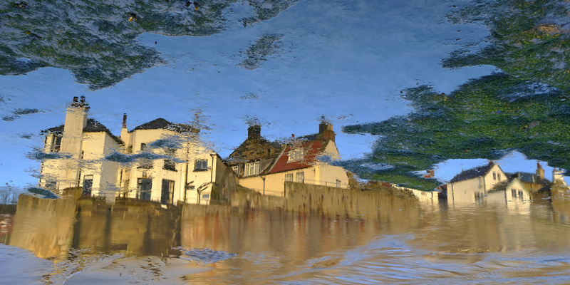 In reflection - Robin hoods bay - Recent Photographs