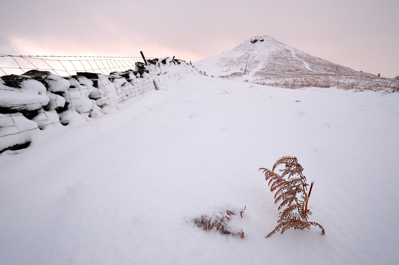 Winter Glow - Roseberry Topping - Roseberry Topping