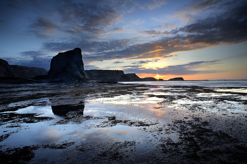 Saltwick Bay-Sunset - Whitby & surrounding areas