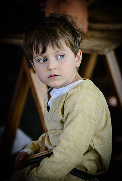 Viking Boy - Historical Re-enactment