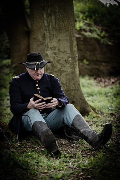 Union Infantry Officer - Historical Re-enactment