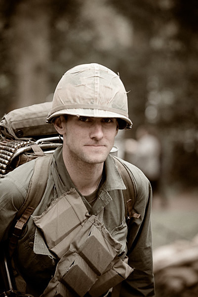 US Soldier 1970s - Historical Re-enactment