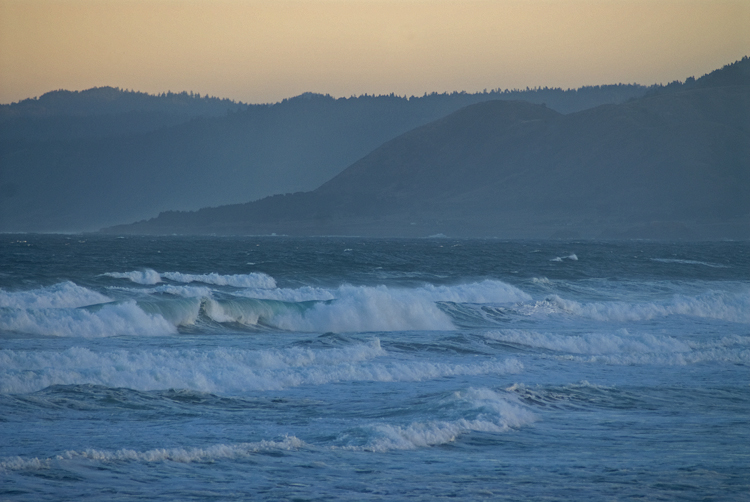 Morning Light and Surf, 10 Mile Beach, Ft Bragg - Photo of the Week