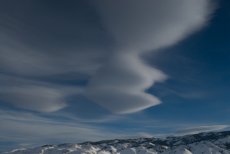 Lenticular Clouds over Reno - Photo of the Week