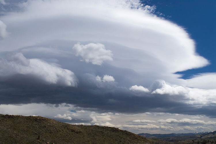 Lenticular Clouds over Reno - Nevada