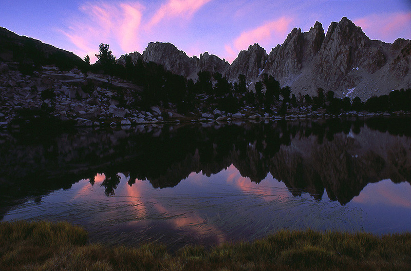 Kearsarge Lake Sunrise - Sierra Nevada and Yosemite