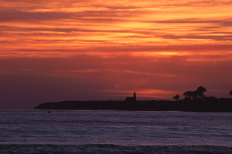 Lighthouse Point, Santa Cruz - California Coastline