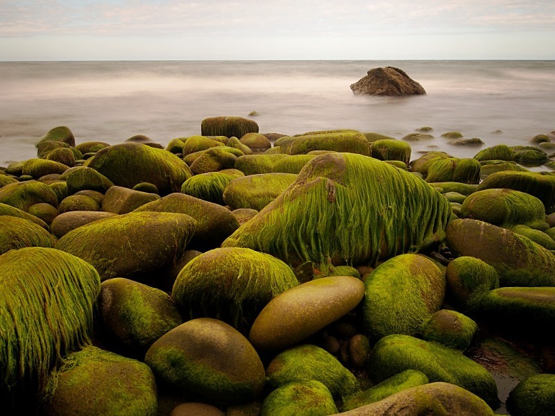 West End Beach, Trefor - Sea and seashore