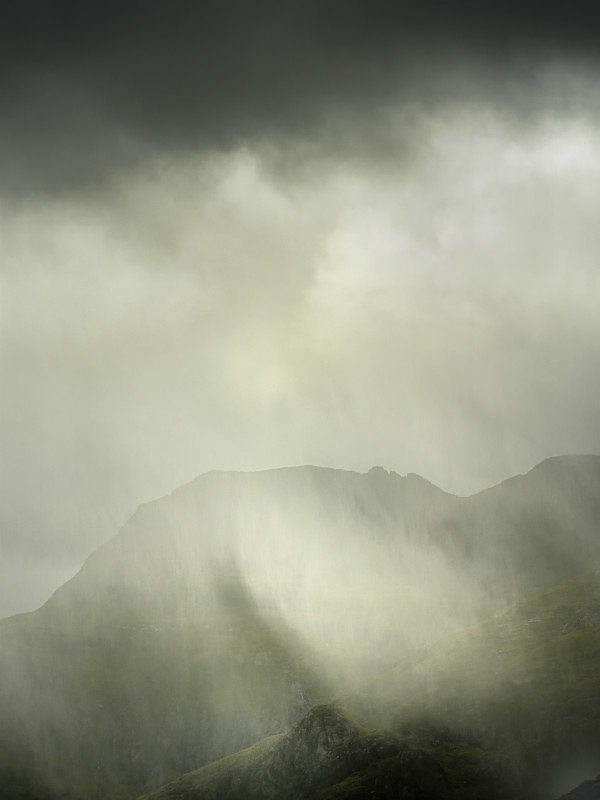 rain over Crib Goch - Mountains 1